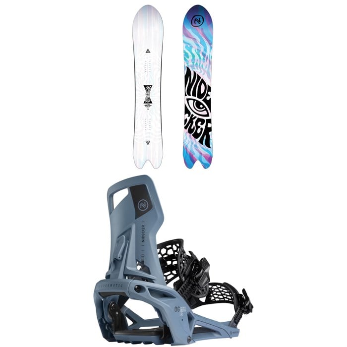Nidecker - Nidecker Beta Snowboard + OG Supermatic Snowboard Bindings 2026
