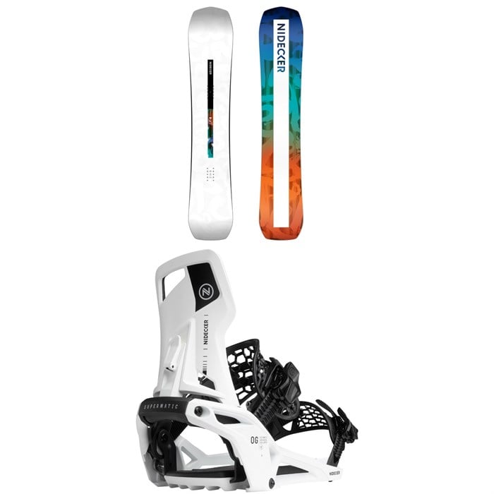 Nidecker - Nidecker Escape Snowboard + OG Supermatic Snowboard Bindings 2026