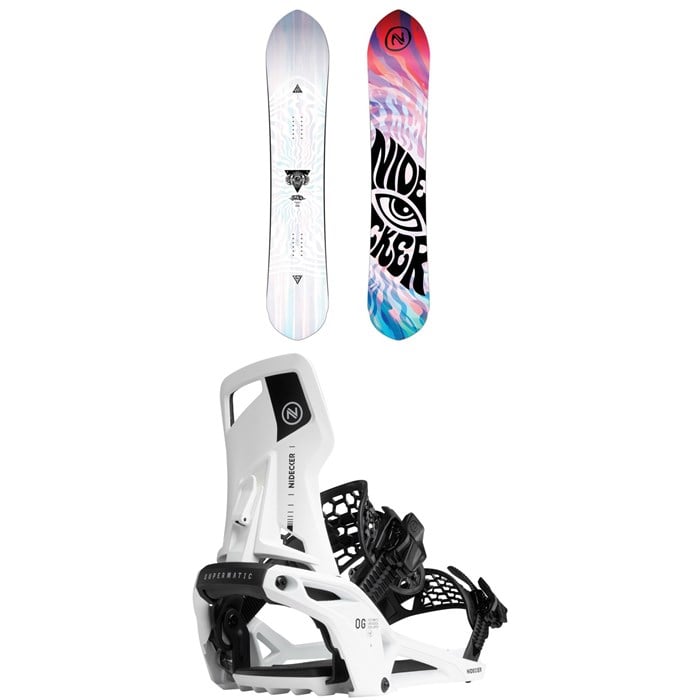 Nidecker - Nidecker Alpha Snowboard + OG Supermatic Snowboard Bindings 2026