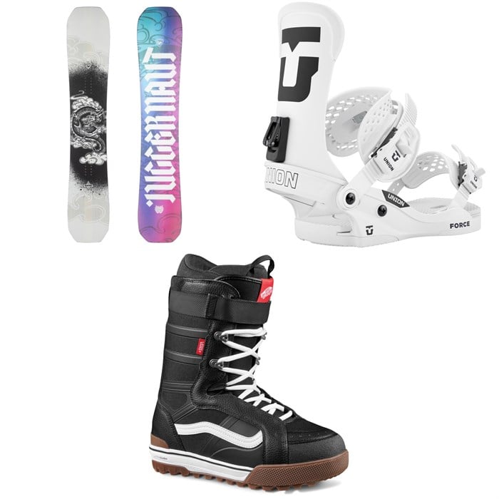 Rossignol - Rossignol Juggernaut Snowboard + Union Force Classic Snowboard Bindings + Vans Hi-Standard Pro Snowboard Boots 2026