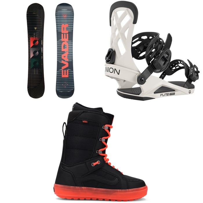Rossignol - Rossignol Evader Snowboard + Union Flite Pro Snowboard Bindings + Vans Hi Standard OG Snowboard Boots 2026