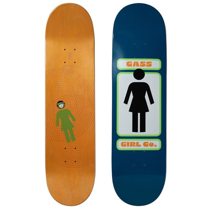 Girl - Girl Gass Hypno Girl 7.75 Skateboard Deck