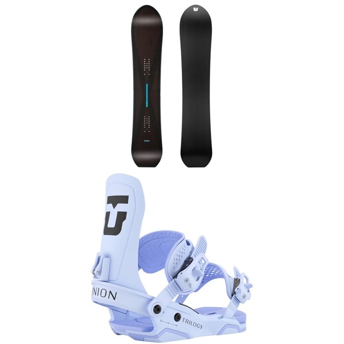 United Shapes - United Shapes Cadet Snowboard + Union Trilogy Snowboard Bindings - Women's 2026