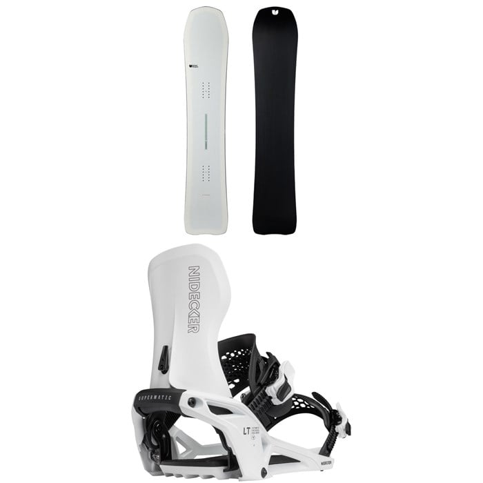 United Shapes - United Shapes Transmission Snowboard + Nidecker LT Supermatic Snowboard Bindings 2026