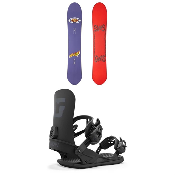 Sims - Sims Nub Snowboard + Union Legacy Snowboard Bindings - Women's 2025
