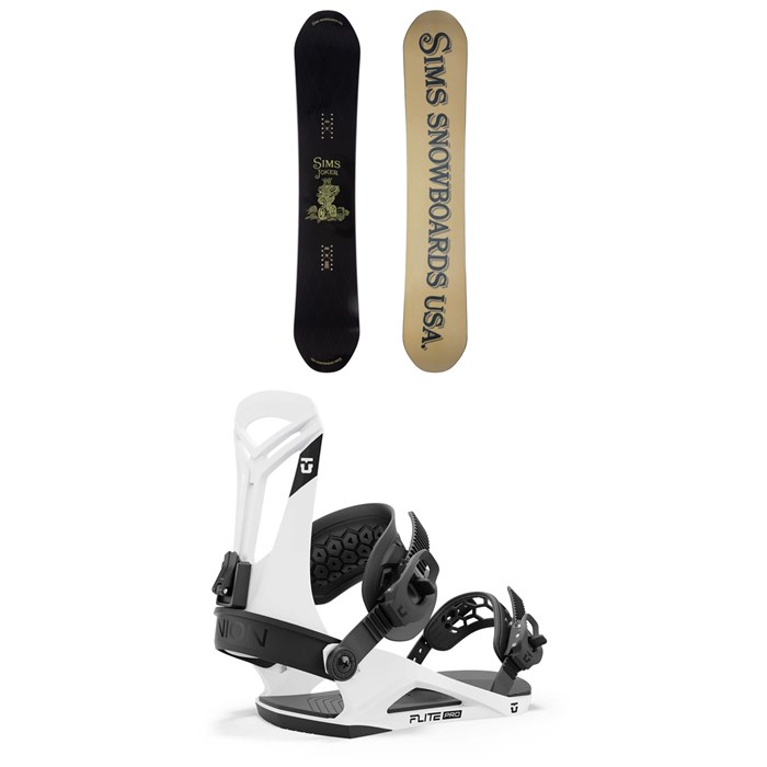 Sims - Sims Joker Snowboard + Union Flite Pro Snowboard Bindings 2025