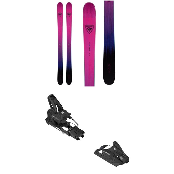 Rossignol - Rossignol Sender Free 100 Skis 2026 + Salomon Strive 14 GW Ski Bindings