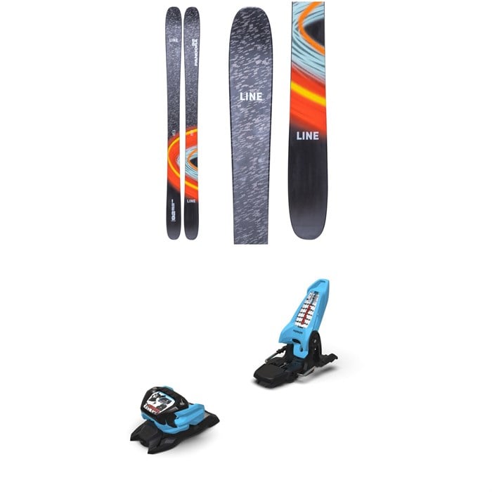 Line - Line Skis Pandora 92 Skis + Marker Griffon 13 ID Ski Bindings 2026