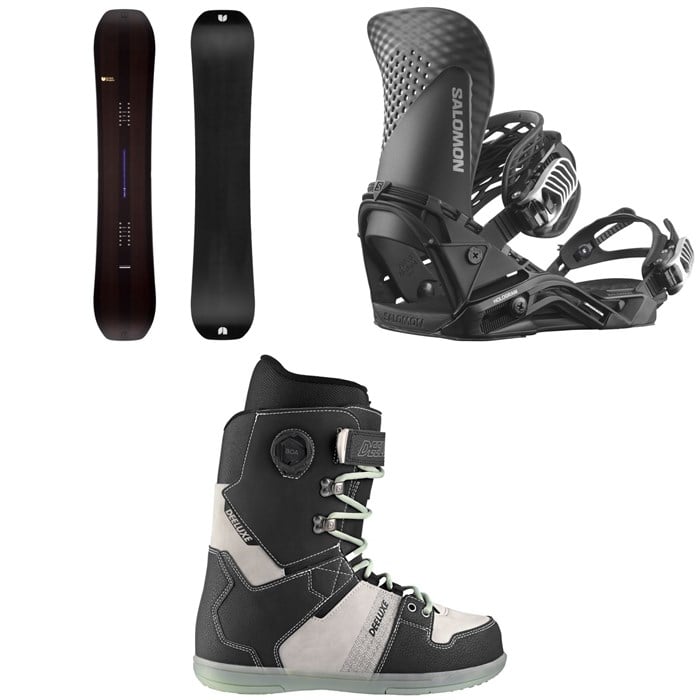 United Shapes - United Shapes Object Snowboard + Salomon Hologram Snowboard Bindings + Deeluxe D.N.A. Snowboard Boots 2026