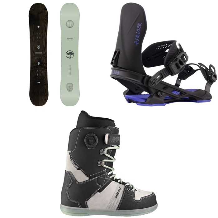 Arbor - Arbor Formula Snowboard + Hemlock Snowboard Bindings + Deeluxe D.N.A. Snowboard Boots 2026