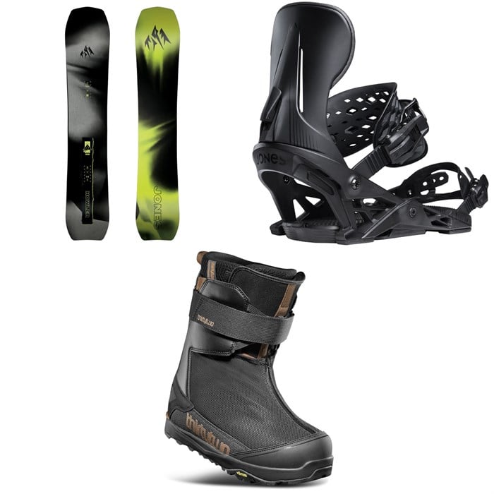 Jones - Jones Howler Snowboard + Mercury Snowboard Bindings + thirtytwo TM-2 Jones Snowboard Boots 2026