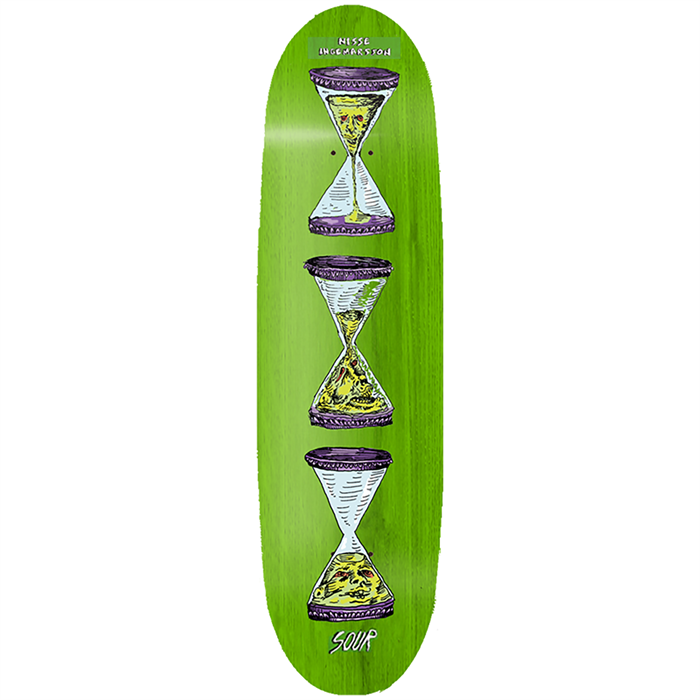 Sour Solution - Sour Solution Nisse Melting Egg 8.75 Skateboard Deck
