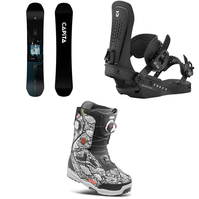 CAPiTA - CAPiTA Super DOA Snowboard + Union Force Snowboard Bindings + thirtytwo TM-2 Double Boa x Vizz Snowboard Boots 2026
