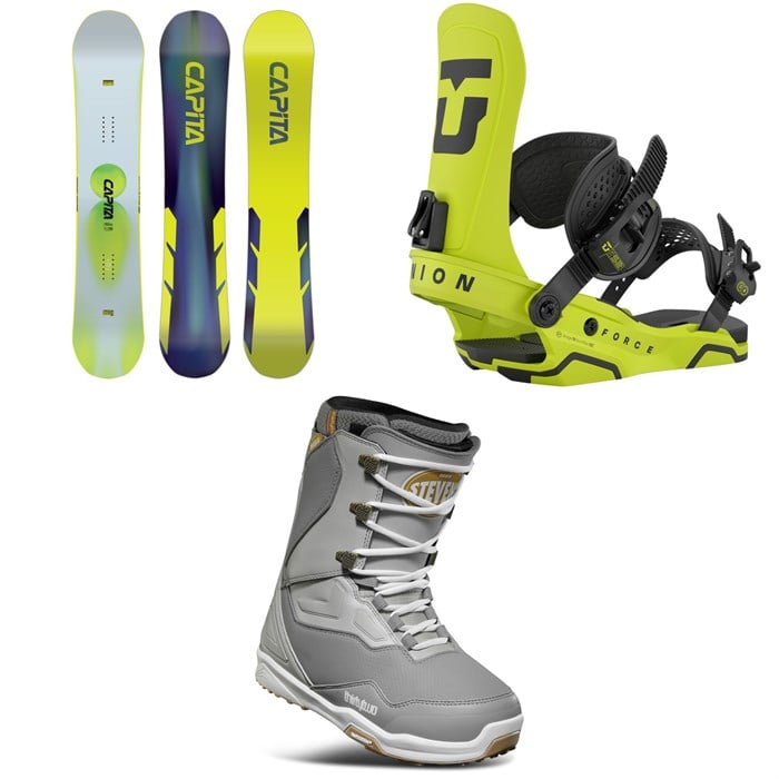 CAPiTA - CAPiTA Mercury Snowboard + Union Force Snowboard Bindings + thirtytwo TM-2 Snowboard Boots 2026