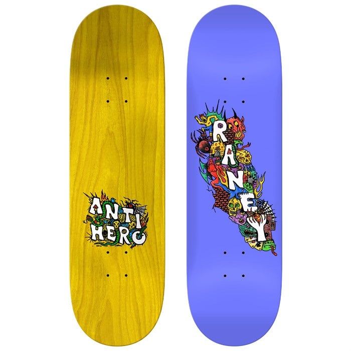 Anti Hero - Anti Hero Raney Cascade 9.0 Skateboard Deck