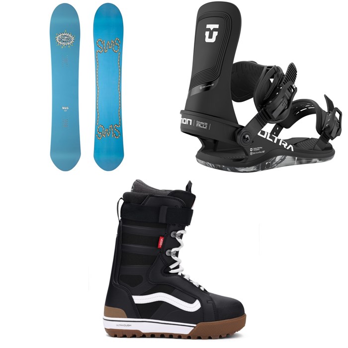 Sims - Sims Nub Snowboard + Union Ultra Snowboard Bindings + Vans Hi-Standard Pro Snowboard Boots - Women's 2026