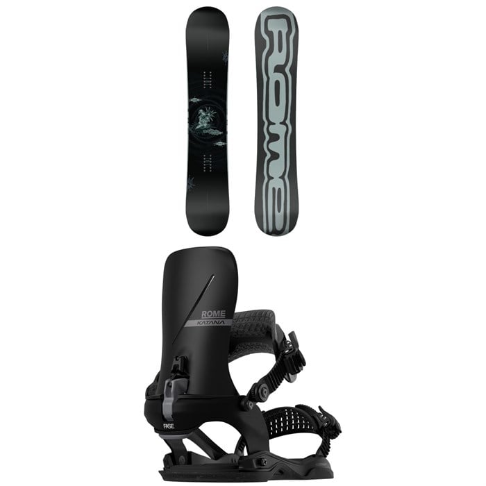 Rome - Rome Artifact Pro Snowboard + Katana AW FASE Snowboard Bindings 2026