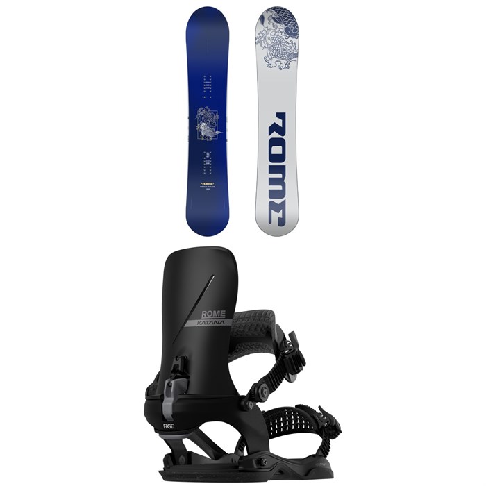 Rome - Rome Rene-Gade Snowboard + Katana AW FASE Snowboard Bindings 2026