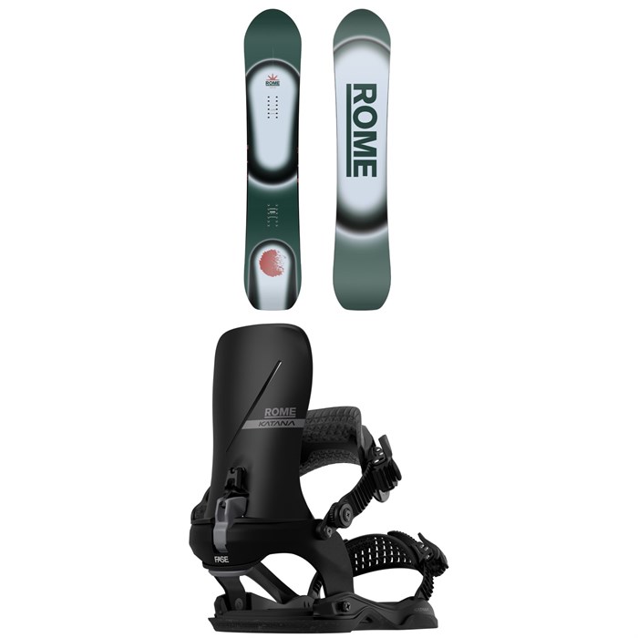 Rome - Rome Muse Snowboard + Katana AW FASE Snowboard Bindings - Women's 2026
