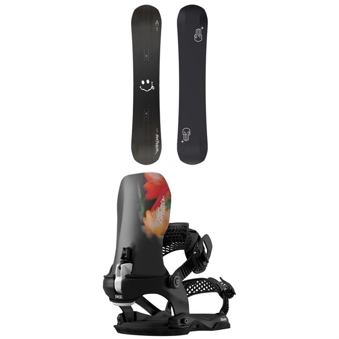 Bataleon - Bataleon Evil Twin+ Snowboard + Blaster Pro AW Fase Snowboard Bindings 2026