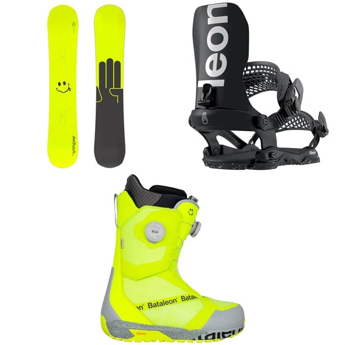 Bataleon - Bataleon Evil Twin 20Y Snowboard + Blaster AW Fase Snowboard Bindings + Salsa Boa Snowboard Boots 2026