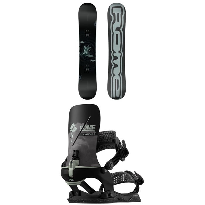 Rome - Rome Artifact Pro Snowboard + Katana AW FASE x Stale Snowboard Bindings 2026