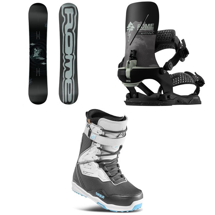 Rome - Rome Artifact Pro Snowboard + Katana AW FASE x Stale Snowboard Bindings + thirtytwo TM-2 XLT x Halldor Snowboard Boots 2026