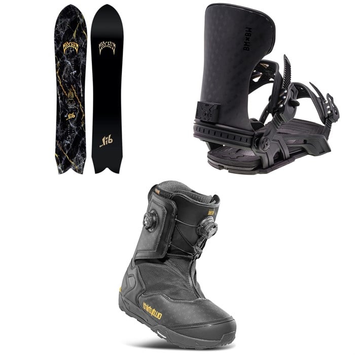 Lib Tech - Lib Tech Mayhem Sweetfish Snowboard + Bent Metal Solution Snowboard Bindings + thirtytwo Focus Boa Sweetin Snowboard Boots 2026