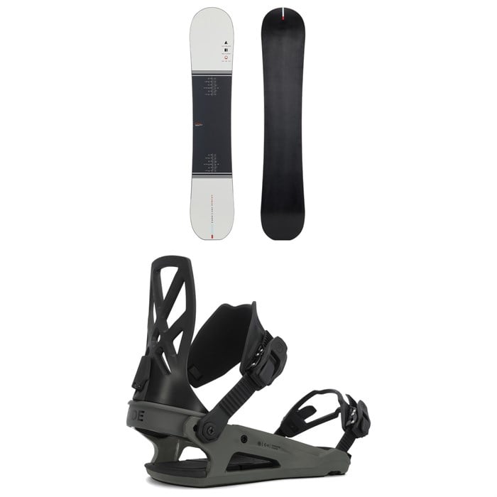 Season - Season Primer Snowboard + Ride C-4 Snowboard Bindings 2025