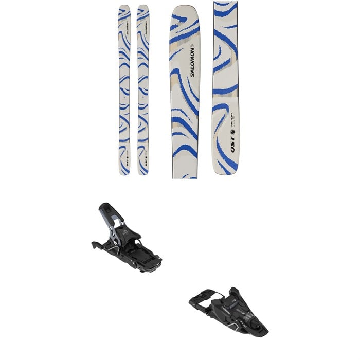 Salomon - Salomon QST 106 Skis + S/Lab Shift² MN 13 Alpine Touring Ski Bindings 2026