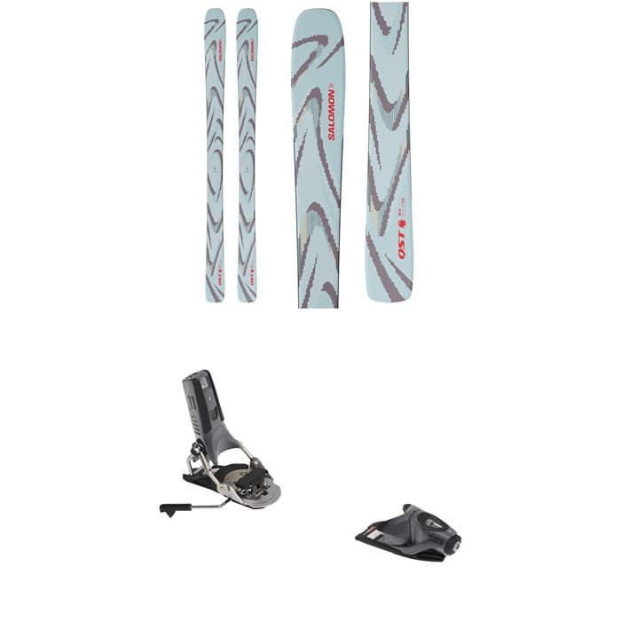 Salomon - Salomon QST 94 Skis + Look Pivot 2.0 11 GW Ski Bindings 2026