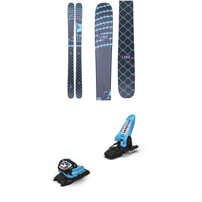 Line - Line Skis Chronic 101 Skis 2026 + Marker Griffon 13 ID Ski Bindings