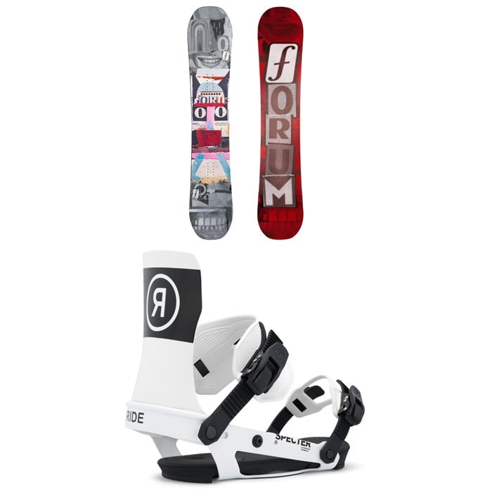 Forum - Forum Recon Snowboard + Ride Specter Snowboard Bindings 2026