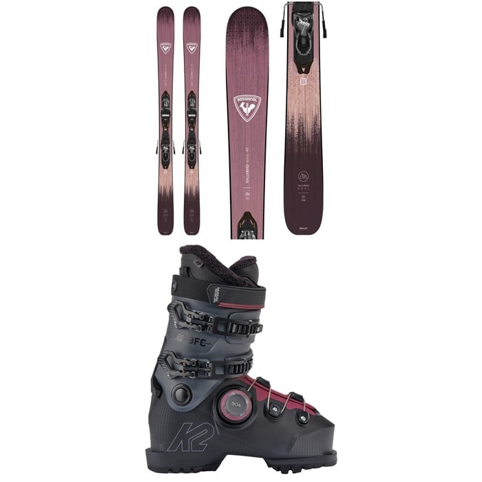 Rossignol - Rossignol Rallybird Soul 92 Skis + Xpress 11 Bindings + K2 BFC 95 BOA W Ski Boots - Women's 2026