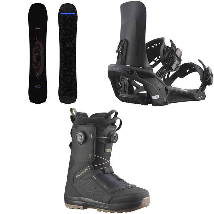 Salomon - Salomon Fastlane Snowboard + XA Supermatic Snowboard Bindings + Echo Dual Boa Snowboard Boots 2026