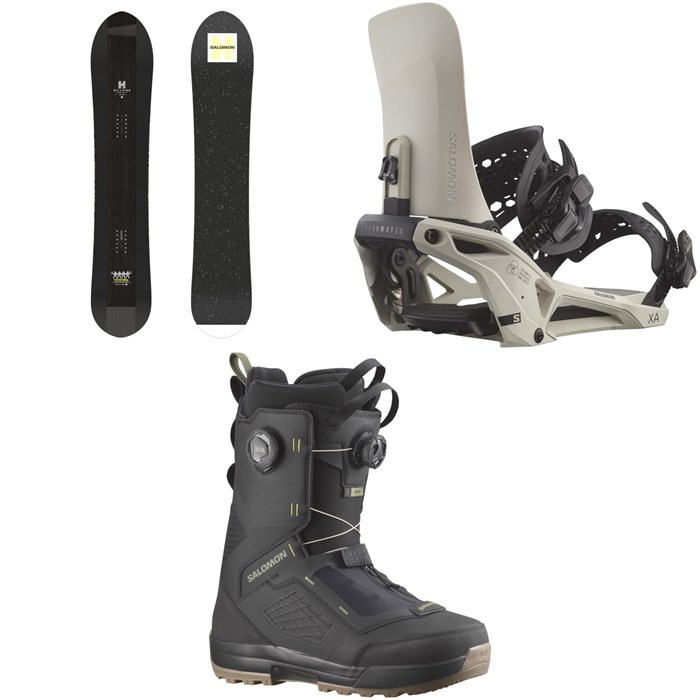 Salomon - Salomon HPS - Sickstick Snowboard + XA Supermatic Snowboard Bindings + Echo Dual Boa Snowboard Boots 2026