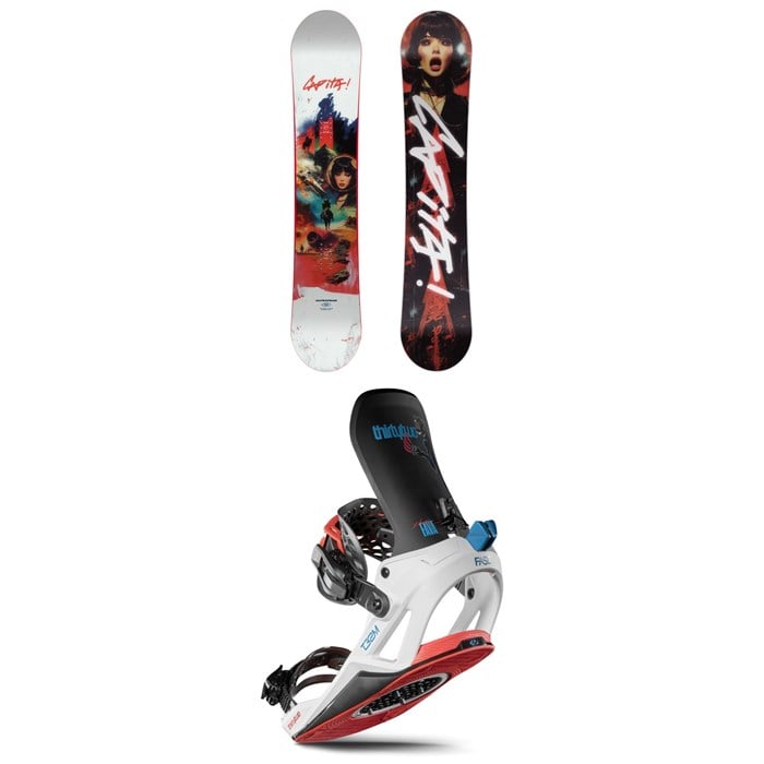 CAPiTA - CAPiTA Ultrafear Snowboard + thirtytwo T32M Fase Snowboard Bindings 2026