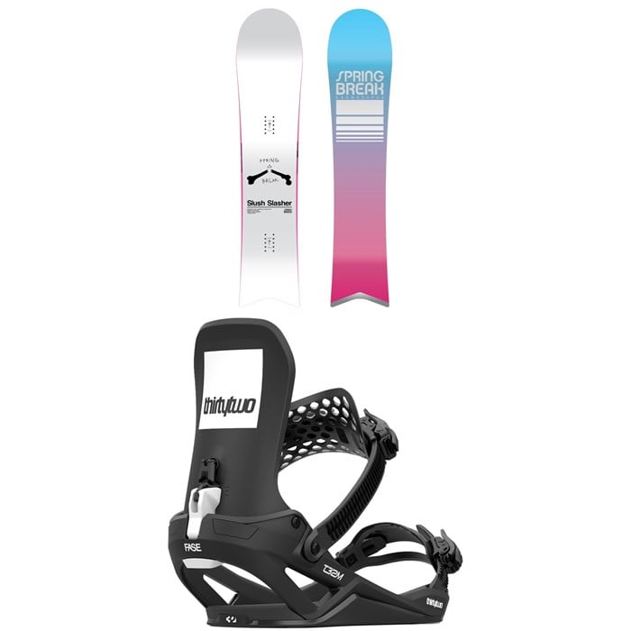 CAPiTA - CAPiTA Spring Break Slush Slashers 2.0 Snowboard + thirtytwo T32M Fase Snowboard Bindings 2026