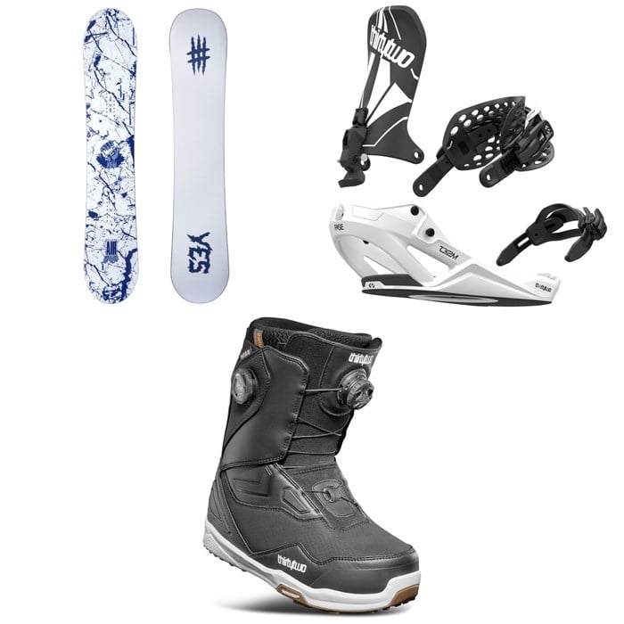 Yes. - Yes. Airmaster XTRM Fridge 3D Snowboard + thirtytwo T32M Fase Snowboard Bindings + TM-2 Double Boa Snowboard Boots 2026