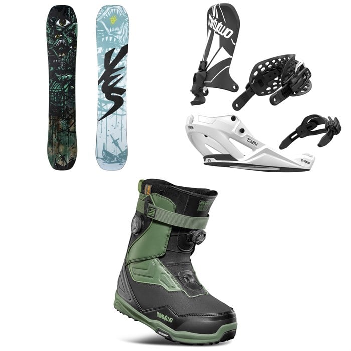 Yes. - Yes. Pick Your Line XTRM Snowboard + thirtytwo T32M Fase Snowboard Bindings + TM-2 XLT Double Boa Snowboard Boots 2026