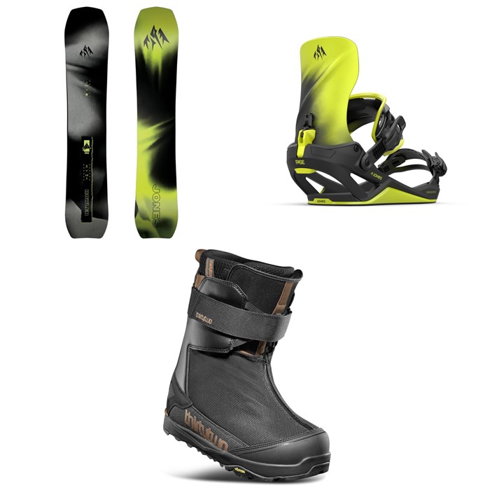 Jones - Jones Howler Snowboard + Mercury Fase Snowboard Bindings + thirtytwo TM-2 Jones Snowboard Boots 2026