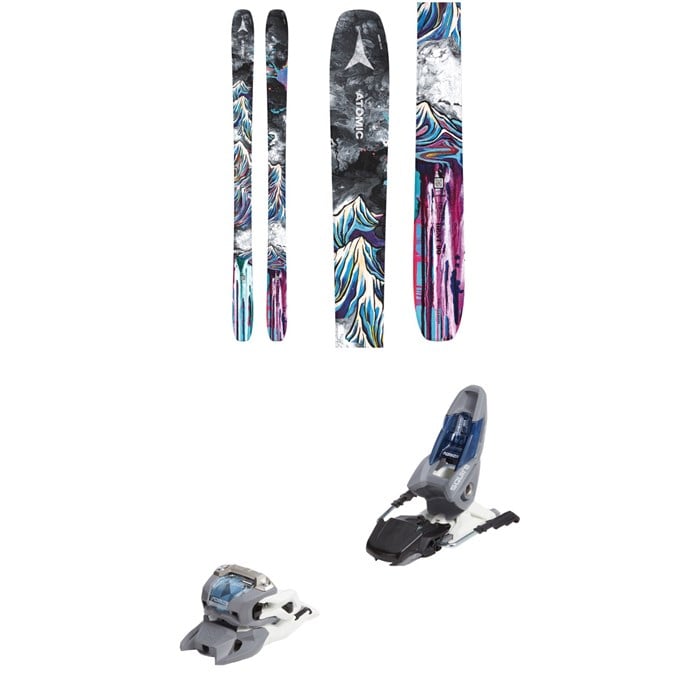 Atomic - Atomic Bent 90 Skis + Marker Squire 11 Ski Bindings