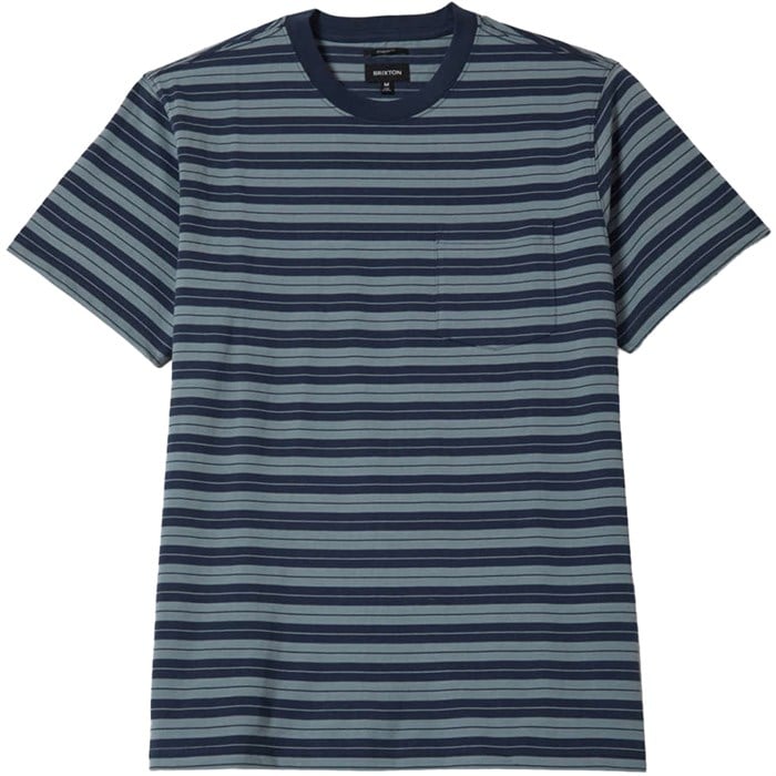 Brixton - Brixton Nova Stripe Short-Sleeve Pocket T-Shirt - Men's