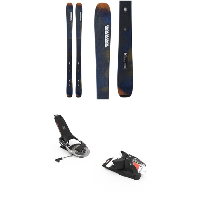 K2 - K2 Mindbender 90 C Skis + Look Pivot 12 GW Ski Bindings 2025