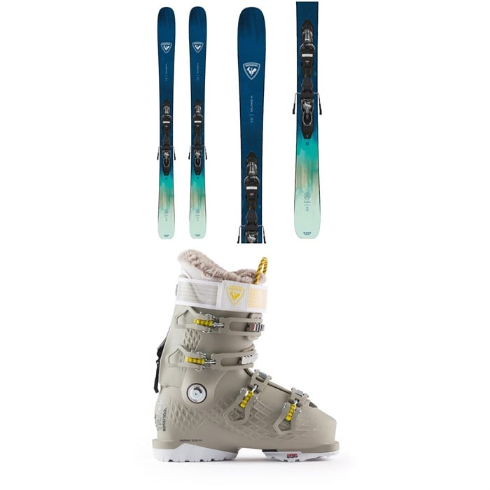 Rossignol - Rossignol Rallybird 94 Skis + Xpress W 11 Bindings + Alltrack Elite 80 GW Ski Boots - Women's 2025