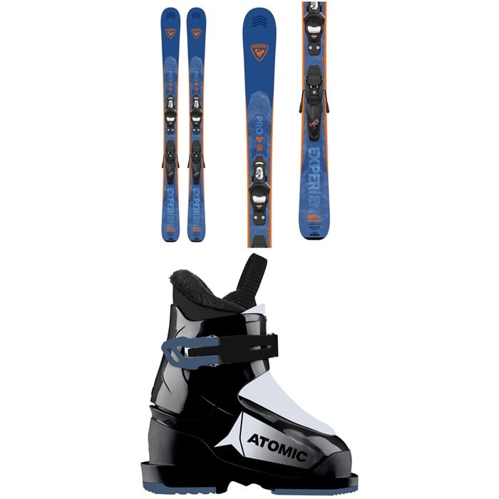 Rossignol - Rossignol Experience Pro Skis + Kid X 4 GW Bindings + Atomic Hawx Kids 1 Ski Boots - Kids'