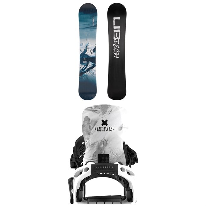 Lib Tech - Lib Tech Cold Brew C2 LTD Snowboard + Bent Metal Lightning Supermatic Snowboard Bindings 2026