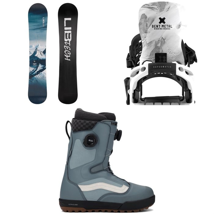 Lib Tech - Lib Tech Cold Brew C2 LTD Snowboard + Bent Metal Lightning Supermatic Snowboard Bindings + Vans Aura Pro Snowboard Boots 2026