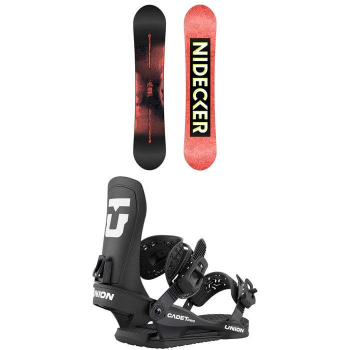 Nidecker - Nidecker Sensor Pro Snowboard + Union Cadet Pro Snowboard Bindings - Kids' 2026