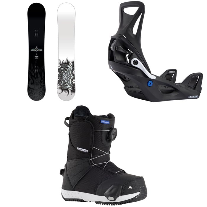 Lib Tech - Lib Tech Mini Ramp Snowboard + Burton Step On Snowboard Bindings + Smalls Step On Snowboard Boots - Kids' 2026